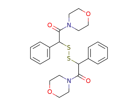 4,4'-(2,5-diphenyl-3,4-dithia-hexanedioyl)-bis-morpholine