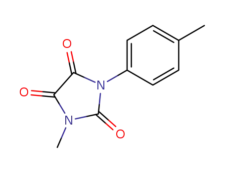 Molecular Structure of 63758-70-3 (Imidazolidinetrione, methyl(4-methylphenyl)-)