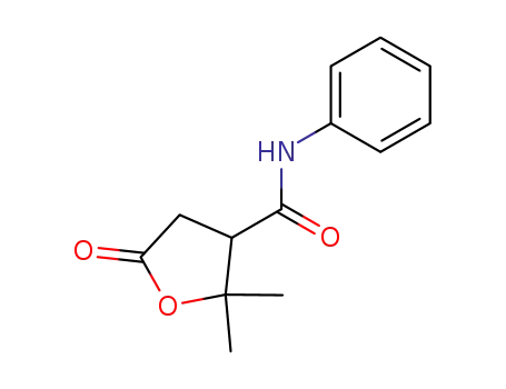 2,2-dimethyl-5-oxo-tetrahydro-furan-3-carboxylic acid anilide