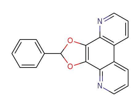 Molecular Structure of 100259-52-7 (2-phenyl-[1,3]dioxolo[4,5-<i>f</i>][4,7]phenanthroline)