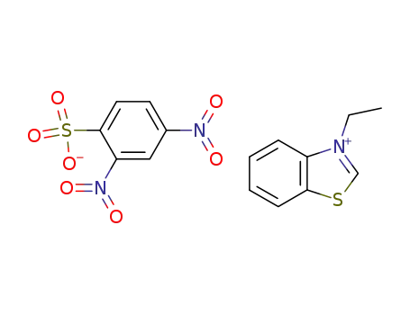 3-ethyl-benzothiazolium; 2,4-dinitro-benzenesulfonate