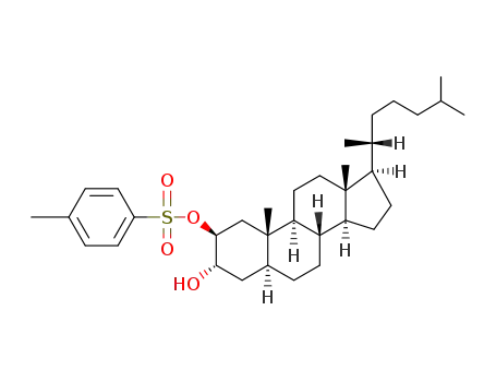 2β-(toluene-4-sulfonyloxy)-5α-cholestan-3α-ol