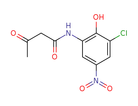 acetoacetic acid-(3-chloro-2-hydroxy-5-nitro-anilide)