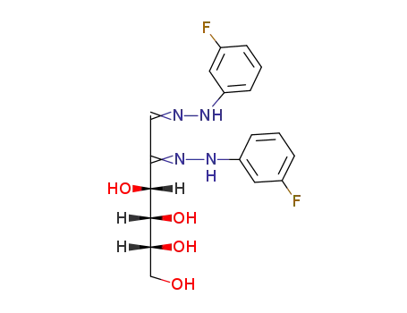 D-<i>arabino</i>-[2]hexosulose-bis-(3-fluoro-phenylhydrazone)