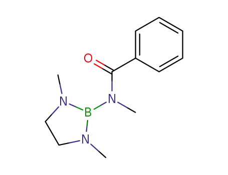 Molecular Structure of 66407-99-6 (Benzamide, N-(1,3-dimethyl-1,3,2-diazaborolidin-2-yl)-N-methyl-)