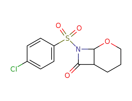 8-(4-chloro-benzenesulfonyl)-2-oxa-8-aza-bicyclo[4.2.0]octan-7-one