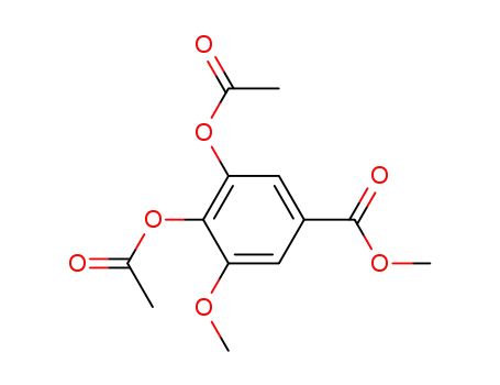 3,4-diacetoxy-5-methoxy-benzoic acid methyl ester