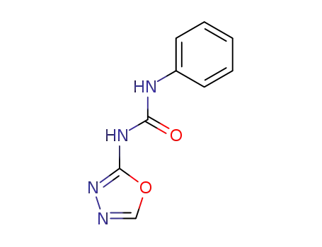 1-[1,3,4]oxadiazol-2-yl-3-phenyl-urea