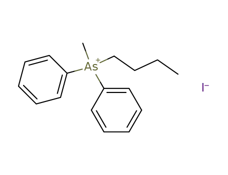 Arsonium, butylmethyldiphenyl-, iodide