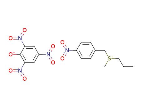 methyl-(4-nitro-benzyl)-propyl sulfonium ; picrate