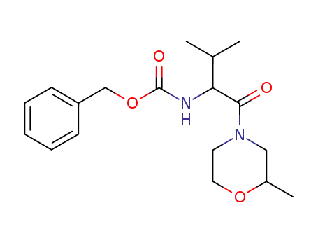 4-(<i>N</i>-benzyloxycarbonyl-valyl)-2-methyl-morpholine