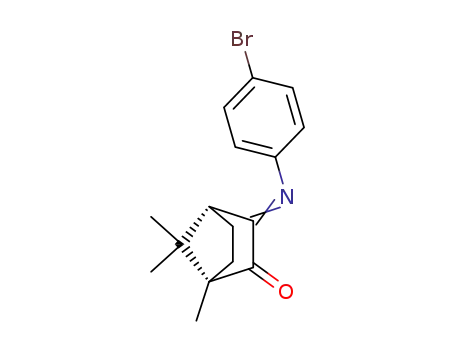(+/-)-3-((Ξ)-4-bromo-phenylimino)-bornan-2-one