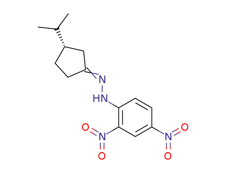 (<i>S</i>)-3-isopropyl-cyclopentanone-(2,4-dinitro-phenylhydrazone)