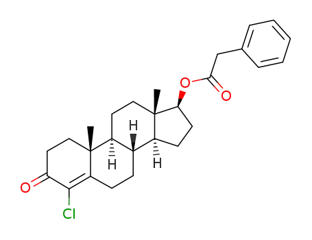 4-chloro-17β-phenylacetoxy-androst-4-en-3-one