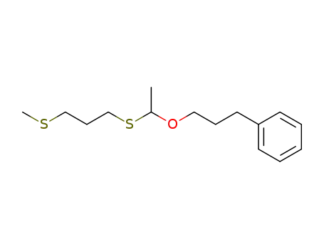 {3-[1-(3-Methylsulfanyl-propylsulfanyl)-ethoxy]-propyl}-benzene