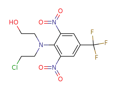 N-(2-Hydroxymethyl)-N-(2-chlorethyl)-2,6-dinitro-4-(trifluormethyl)anilin