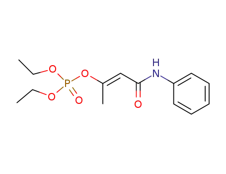 phosphoric acid diethyl ester-(1-methyl-2-phenylcarbamoyl-vinyl ester)