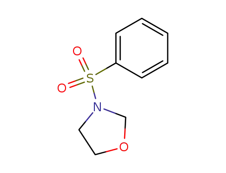 Molecular Structure of 7344-10-7 (3-benzenesulfonyl-oxazolidine)