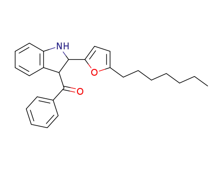 [2-(5-heptyl-furan-2-yl)-2,3-dihydro-indol-3-yl]-phenyl-methanone