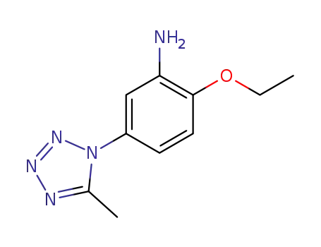 2-ethoxy-5-(5-methyl-tetrazol-1-yl)-aniline