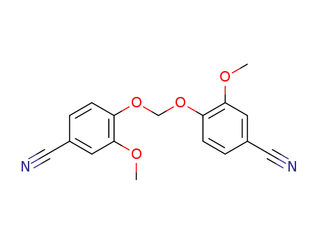 3,3'-dimethoxy-4,4'-methanediyldioxy-di-benzonitrile
