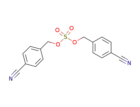 sulfuric acid bis-(4-cyano-benzyl) ester