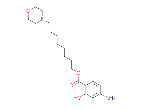 4-amino-2-hydroxy-benzoic acid 8-morpholin-4-yl-octyl ester