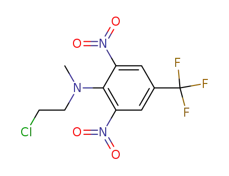 N-Methyl-N-(2-chlorethyl)-2,6-dinitro-4-(trifluormethyl)anilin