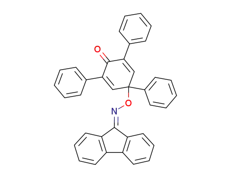Fluorenonoxim-<4-oxo-1,3,5-triphenyl-cyclohexadien-(2,5)-yl>-ether