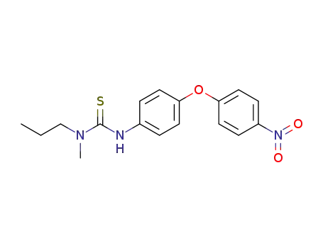 1-Methyl-3-[4-(4-nitro-phenoxy)-phenyl]-1-propyl-thiourea