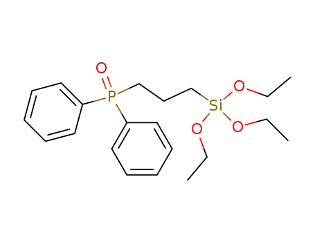 Molecular Structure of 4451-95-0 (Phosphine oxide, diphenyl[3-(triethoxysilyl)propyl]-)