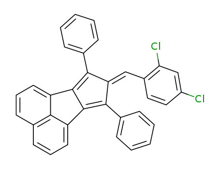 8-(2,4-Dichlorbenzyliden)-7,9-diphenyl-8H-cyclopent<a>acenaphthylen