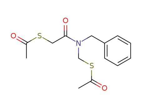 N-Acetylthiomethyl-N-benzyl-acetylthioacetamid