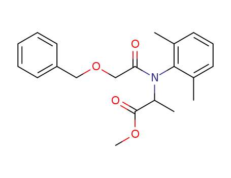 N-(1'-methoxycarbonyl-ethyl)-N-benzyloxyacetyl-2,6-dimethylaniline