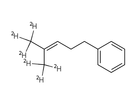 2-(D<sub>3</sub>)Methyl-5-phenyl-(1,1,1-D<sub>3</sub>)penten-<sup>(2)</sup>