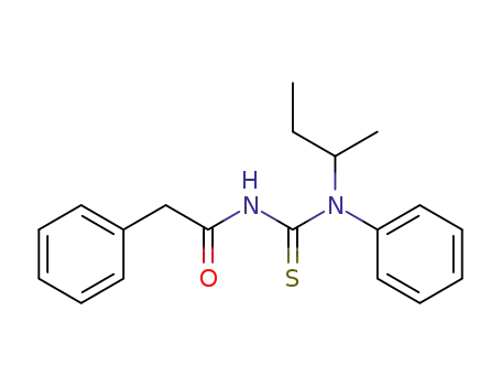 1-sec-Butyl-1-phenyl-3-phenylacetyl-thiourea