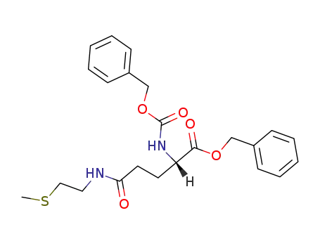 N<sup>2</sup>-Carbobenzoxy-N<sup>5</sup>-(2-methylthioethyl)-L-glutamin-benzylester