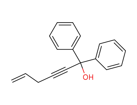 6,6-Diphenyl-hexen-<sup>(1)</sup>-in-<sup>(4)</sup>-ol-<sup>(6)</sup>