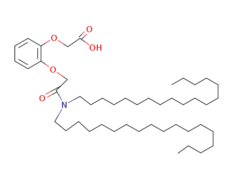 Molecular Structure of 72469-43-3 ((2-Dioctadecylcarbamoylmethoxy-phenoxy)-acetic acid)