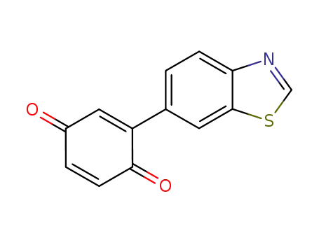 2-benzothiazol-6-yl-[1,4]benzoquinone