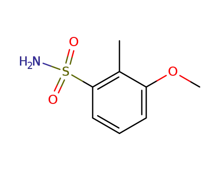 Molecular Structure of 80563-85-5 (6-methoxy-toluene-2-sulfonic acid amide)
