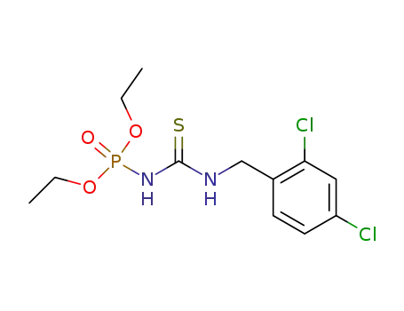 (2,4-dichloro-benzylthiocarbamoyl)-amidophosphoric acid diethyl ester