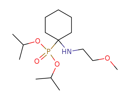 [1-(2-Methoxy-ethylamino)-cyclohexyl]-phosphonic acid diisopropyl ester