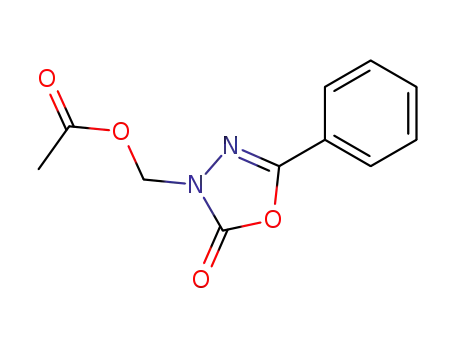 3-acetoxymethyl-5-phenyl-3<i>H</i>-[1,3,4]oxadiazol-2-one