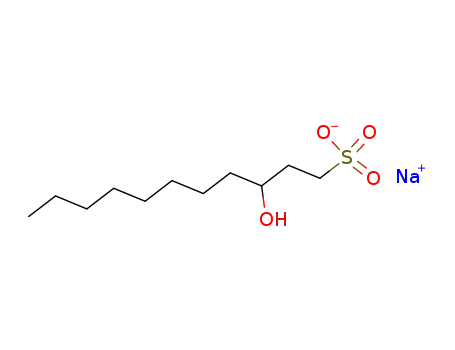 3-hydroxy-undecane-1-sulfonic acid ; sodium-salt