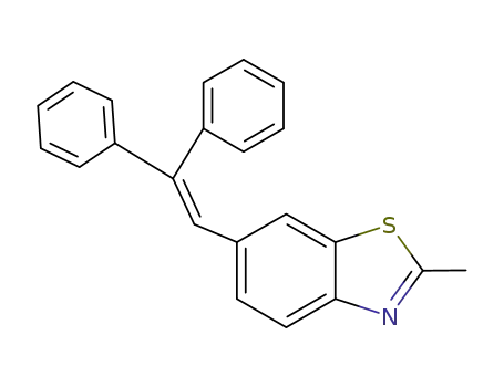 6-(2,2-diphenyl-vinyl)-2-methyl-benzothiazole