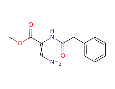 Methyl-2-(aminomethylen)-phenylacetamidoacetat