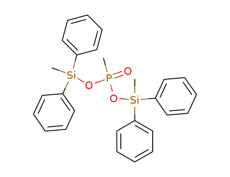 Methylphosphonsaeure-bis-(methyl-diphenyl-silylester)