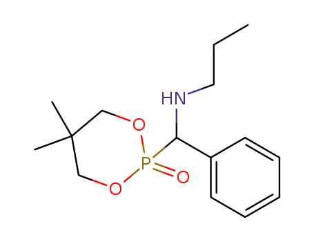 2-Oxo-2-(α-propylamino-benzyl)-5,5-dimethyl-PV-1,3,2-dioxaphosphorinan