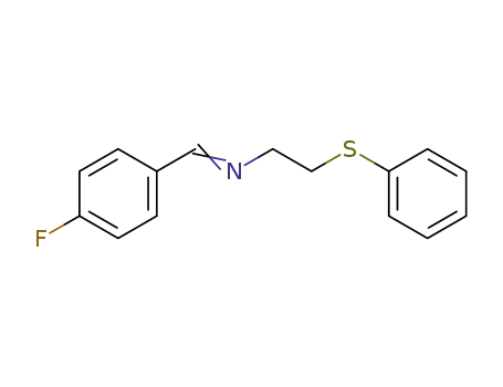(4-fluoro-benzylidene)-(2-phenylsulfanyl-ethyl)-amine